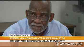 Community leaders remembering State Assemblyman David Gantt