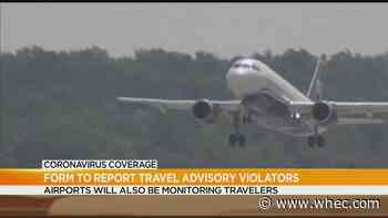 NY releases form to report travel advisory violators