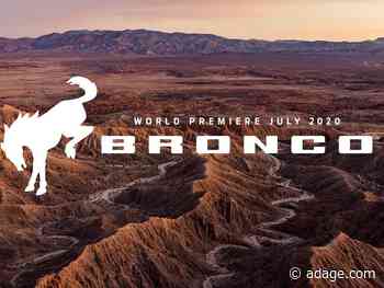 Ford will take over Disney properties to reveal new Bronco