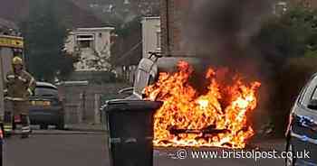 Two vehicles set on fire within days in south Bristol