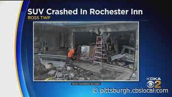 SUV Crashes Through Entrance Of Rochester Inn