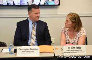 Sheriff, doctor tout med treatment for addiction - The Recorder
