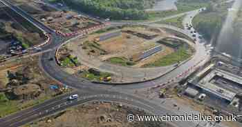 Driver crashes into police car during pursuit on A19 near Testo's roundabout