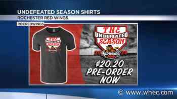 Rochester Red Wings selling 'Undefeated Season' t-shirts