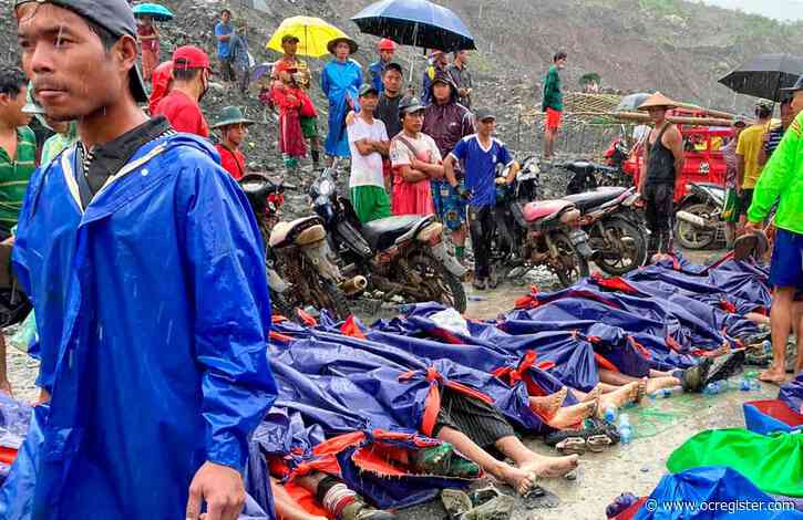 Landslide at Myanmar jade mine kills at least 123 people