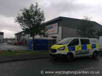 Air ambulance on Gateway 49 Trade Park after serious assault