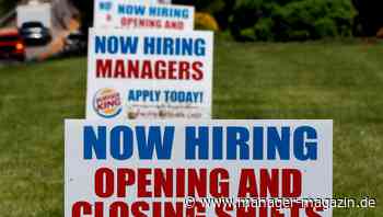 Arbeitsmarkt in USA: Fünf Millionen Jobs im Juni, Arbeitslosenquote sinkt