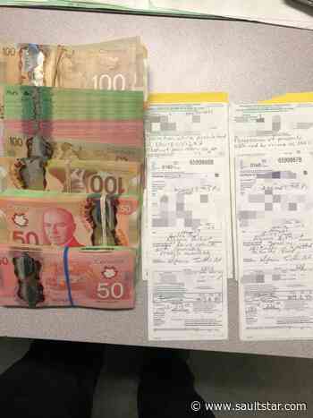 Cash confiscated south of Wawa