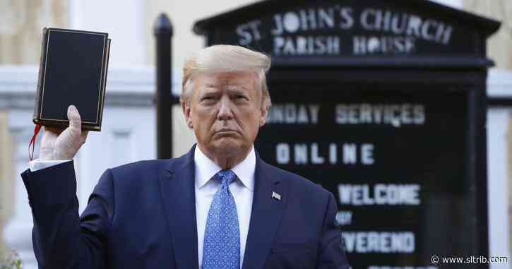 About 7 in 10 white evangelicals approve of Trump, poll shows