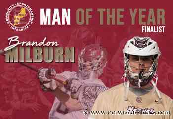 Men's Lacrosse: Brandon Milburn '20 Named as GNAC Man of the Year Finalist - norwichathletics.com