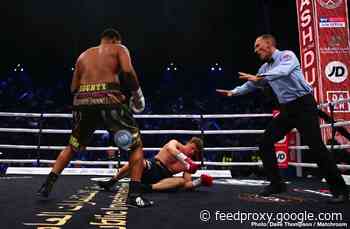 Michael Hunter leaves Matchroom Boxing