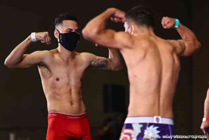 Robeisy vs. Gonzales & Pedraza vs. LesPierre – official weigh-in results