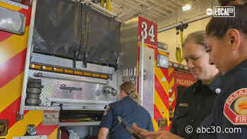 All-female firefighter crew staffs local station for first time in department's history
