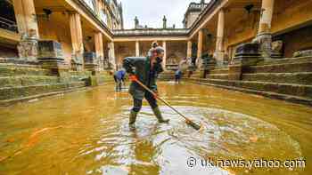 Roman Baths given a scrub and distancing measures installed ahead of reopening