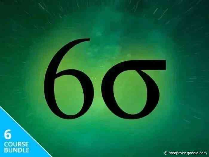 Last Minute Deal: Complete Six Sigma Training & Certification Bundle