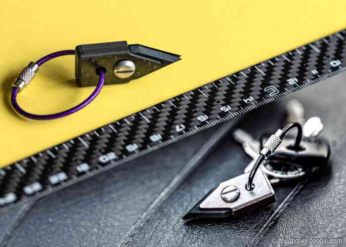 C13 MicroKnife constructed from carbon and titanium £12