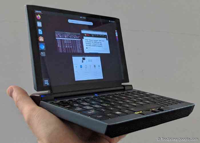 OneGx1 mini laptop tested running Linux  Ubuntu 20.04