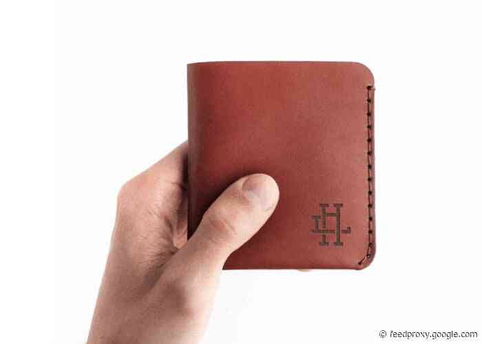 Monogram leather minimalist wallet hits Kickstarter from $14