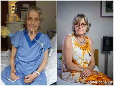 Verzorgende Ria (66) krabbelt op na coma: ‘Mijn man dacht dat ik het niet zou redden’