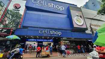 Cellshop irá inaugurar a maior loja franca de Foz do Iguaçu no Catuaí Palladium - ® Portal da Cidade | Foz do Iguaçu