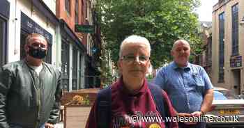 Residents living in locked down Welsh party street say it's 'bliss'