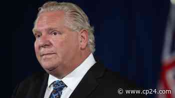 Ford says rescue for Ontario cities will need to come from feds - CP24 Toronto's Breaking News