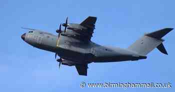 Huge RAF Airbus A400M was 'so close the pilot waved'