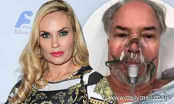 Coco Austin gets emotional and says her 'family is falling apart' as her father battles COVID-19