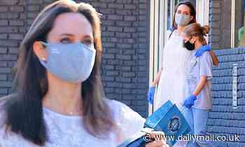 Angelina Jolie seen out for first time in months with daughter, 11