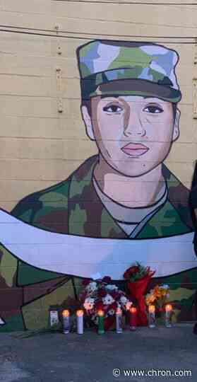 Tribute mural honors Vanessa Guillen in Houston neighborhood where she grew up