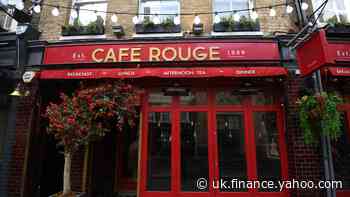 Restaurants closing as Cafe Rouge and Bella Italia owner calls in administrators