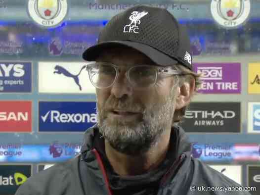 Short-tempered Jurgen Klopp defends ‘attitude’ of Liverpool players after Man City defeat