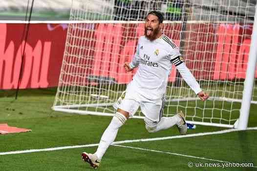 Real Madrid 1-0 Getafe: Sergio Ramos penalty puts LaLiga title within reach