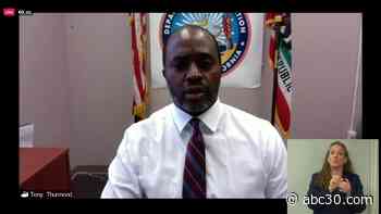 State Superintendent Tony Thurmond gives update on reopening schools, state budget