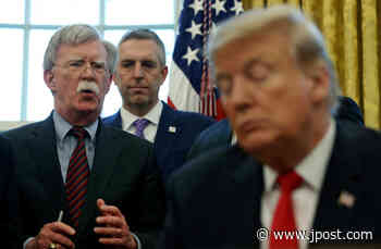 Bolton: A second term for Trump could be dangerous for Israel - The Jerusalem Post