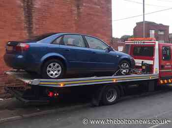 Car suspected of being used in 2 robberies in Bolton seized - The Bolton News