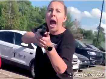 A white woman who pointed her gun at a Black woman and her 15-year-old daughter outside a Chipotle has been arrested