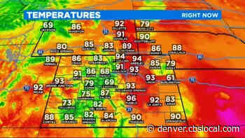 Denver Weather: Hottest Day Of 2020 On Thursday With More Heating Coming - CBS Denver