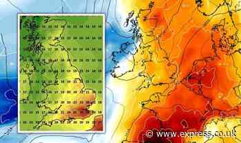 UK weather: Long-range forecast predicts 30C heatwave to BAKE Britain - new charts - Express.co.uk