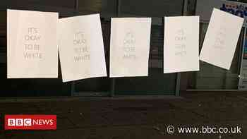 Nailsea 'It’s okay to be white' posters investigated