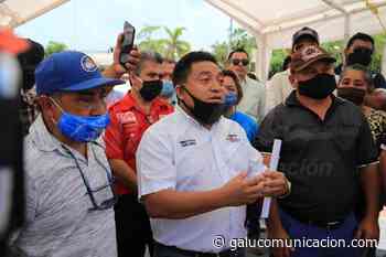 Protesta de volqueteros de Cancún llega a Playa del Carmen - Galu