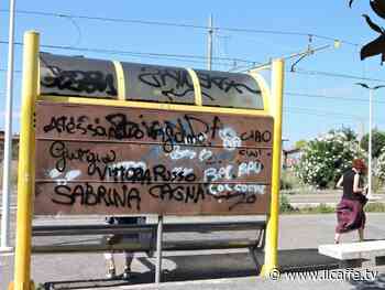 Cecchina, stazione ferroviaria nel degrado, scritte, rifiuti ed erba alta - Il Caffè.tv