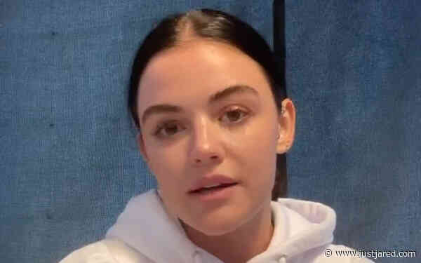 Lucy Hale Tears Up While Telling Fans About 'Katy Keene' Cancellation (Video)