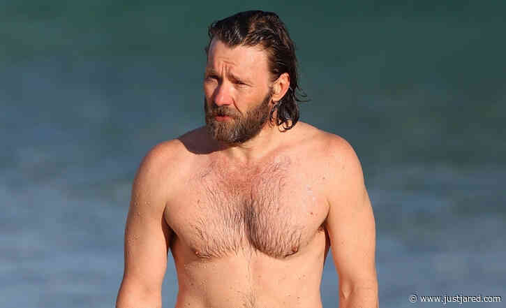 Joel Edgerton Goes Shirtless at the Beach in Sydney!