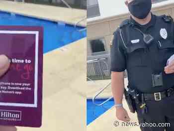 A Hampton Inn employee called the police on a Black guest and her children using the pool