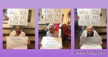 Pen pal program for nursing home residents gets a boost from Katie Couric