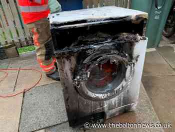 2 parrots rescued after washing machine fire on Wren Drive, Bury