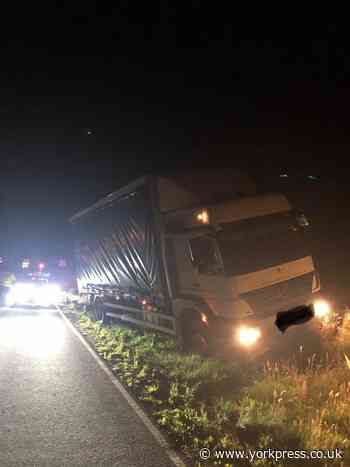 Five suspects leap from moving lorry on A1M - police dogs and helicopter scrambled