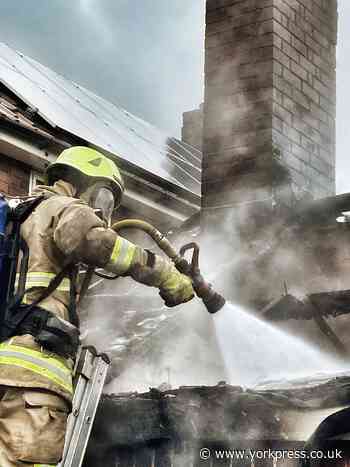 Crew tackles house fire in Eggborough area -  cause being investigated