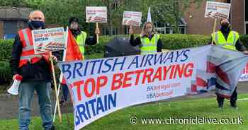 Live updates as BA workers protest in Newcastle amid plan to slash jobs and pay